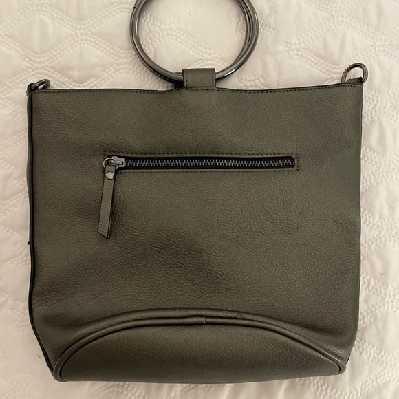 Joe’s Jeans “Harley” dark pewter handbag - Picture 5 of 12